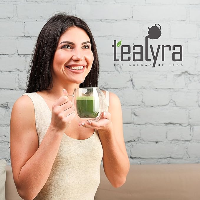 Tealyra - 8oz - Japanese Premium Matcha Green Tea Powder - Quality - Izu peninsula, Tokyo - Best Healthy Drink - 220g