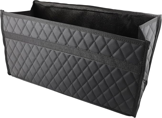 Trunk Organizer for Car,Foldable Car Organizer Back Seat,Tool Storage Organizer for Suv,Car Trunk Organizer and Storage for Sedan (Black, 20 inch *9.5 inch)