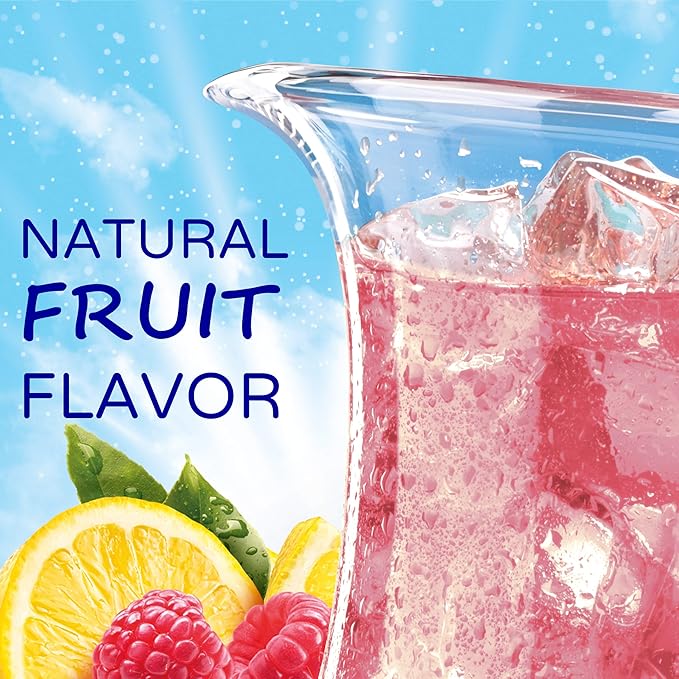 Crystal Light Raspberry Lemonade Drink Mix (6 Pitcher Packets)