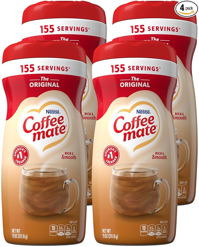 Coffee mate The Original Powder Creamer, 11 oz (Pack of 4)