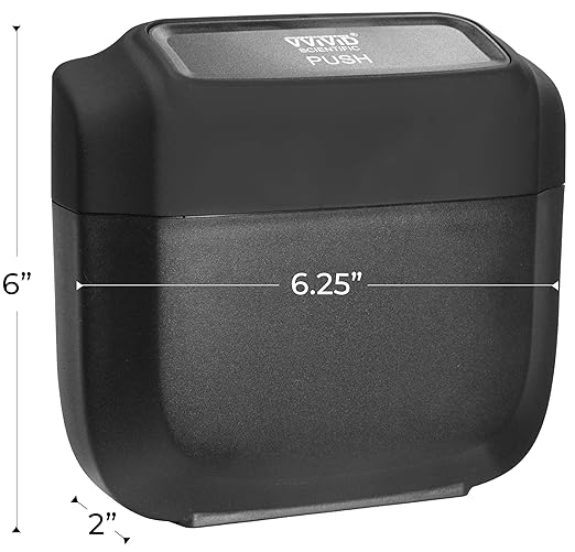 VViViD Automotive Trash Can, Pack of 2, with 60 x Replacement Trash Bags, Clip onto Car Door, Seat Back Pocket, Or Free-Standing Home, Office