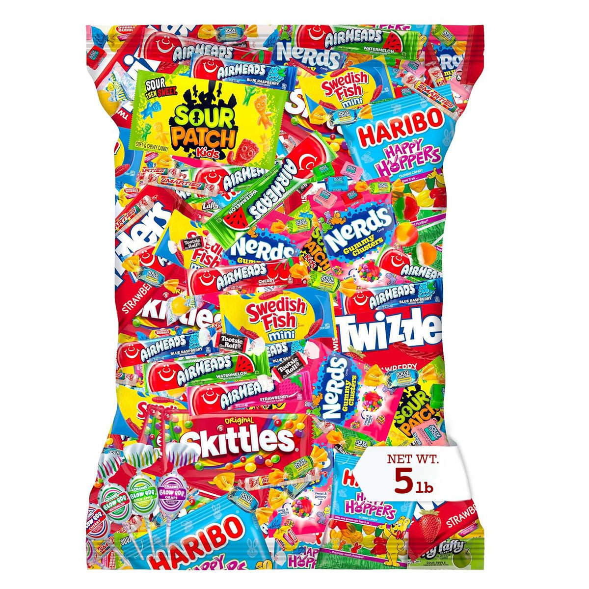 Bulk Candy Variety Pack - 2 lb Candy - CandyBulk Individually Wrapped Candies - Candies - Pinata Filler Stuffers - PinataCandy Stuffers - CandyParty Favors - Father's Day