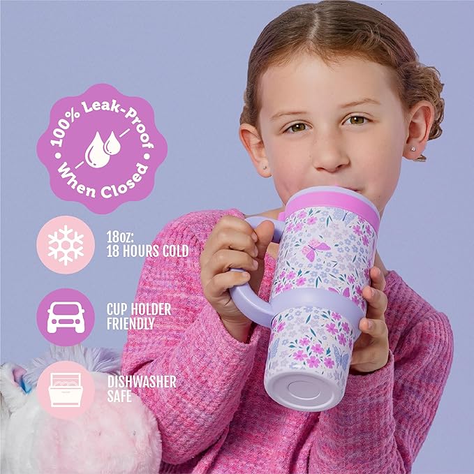 Ello Oasis 18oz Stainless Steel Tumbler - Winging It