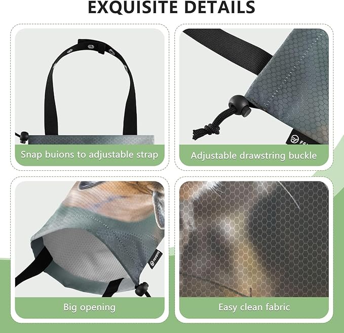 ALAZA Hanging Car Trash Bags Garbage Bag Trash Can for Back Seat Small Leopard Wild Washable Storage Bag Retractable 2 Pack