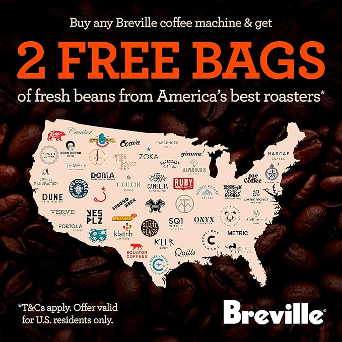 Breville Barista Touch Espresso Machine BES880BSS, Brushed Stainless Steel