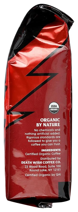 Death Wish Coffee Coffee Grnd Dark Roast 10 OZ