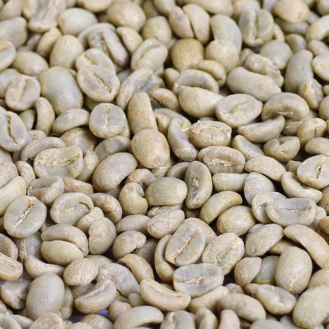 Gourmet Unroasted Decaf Green Coffee Beans by Its Delish, 1 lb Bulk - 100% Raw Arabica Whole Beans, Ready to Roast, Grind & Brew | Decaffeinated, Natural & Kosher
