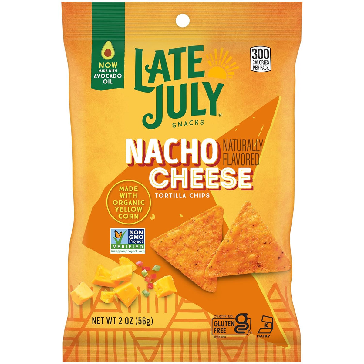 LATE JULY Snacks Variety Pack Tortilla Chips, 0.9 Oz 10 Count Snack Bags