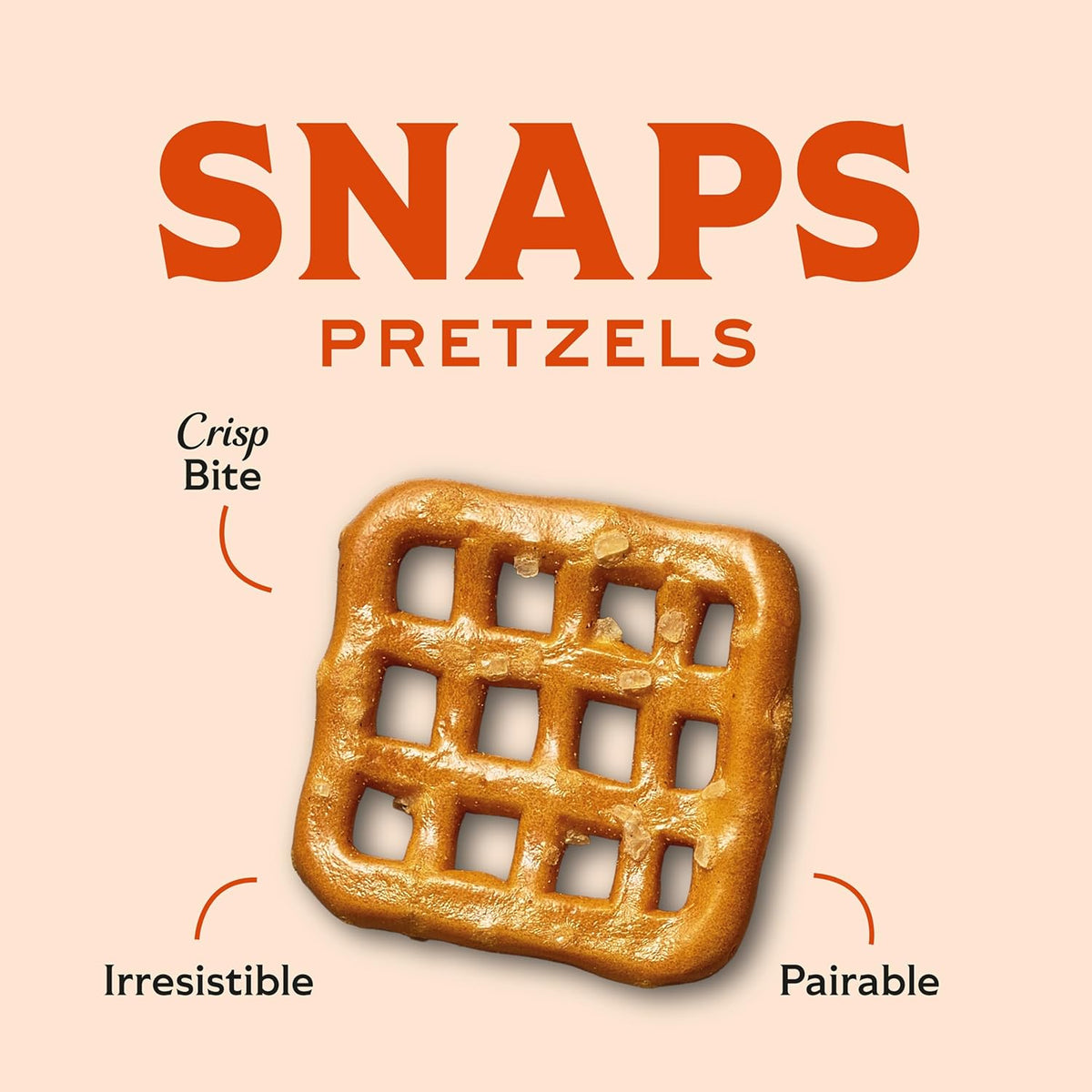 Snyder's of Hanover Gluten Free Snaps Pretzels, 8 Oz Bag