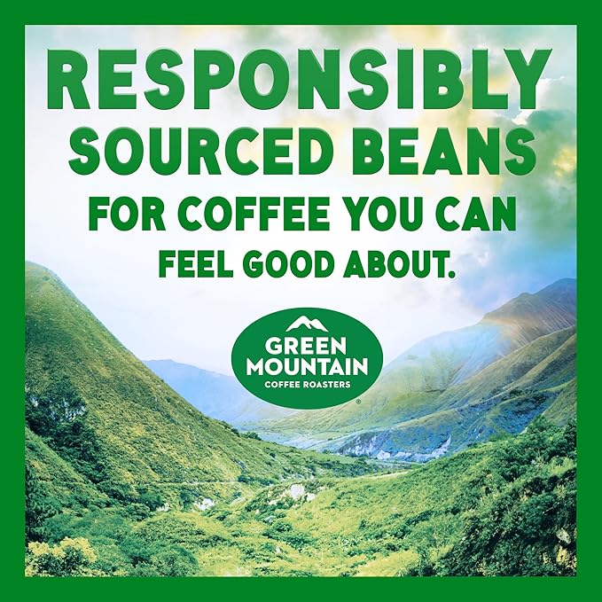 Green Mountain Coffee Dark Magic Decaf, Keurig Single Serve K-Cup Pods, Dark Roast Coffee, 60 Count, (6 Packs of 10)