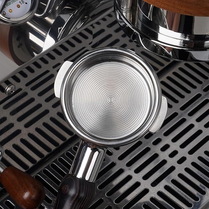 IKAPE 58mm Espresso Filter Basket, 20g High Precision Extraction Portafilter Basket, Fits for 58mm Coffee Machines(Matrices)