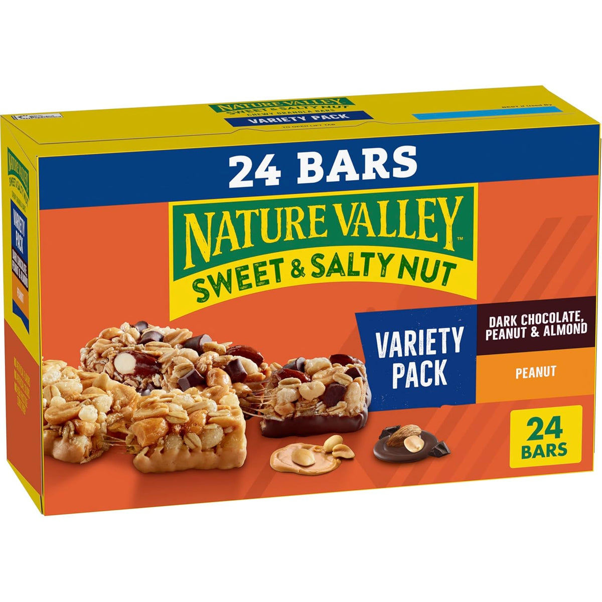 Nature Valley Sweet and Salty Nut Granola Bars, 24 count, 28.8 oz variety pack