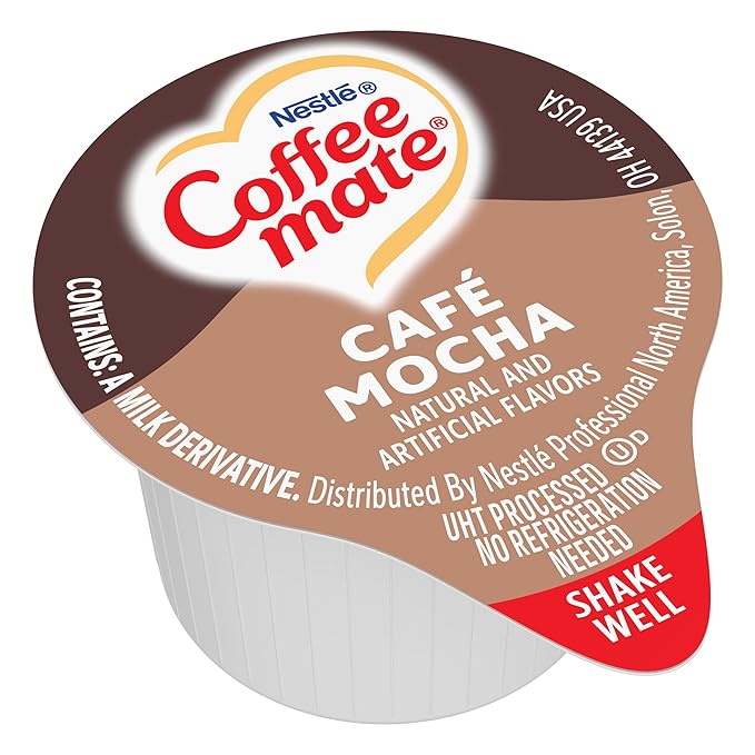 Coffee mate Nestlé® Coffee Creamer Café Mocha - liquid creamer singles