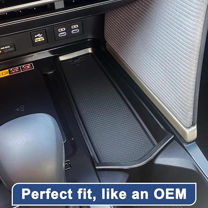 TOPINSTALL Front Center Console Tray Compatible with 2025 2026 Toyota Camry Accessories, Gear Shifter Right Side Console Organizer Inserts Storage Interior Accessories