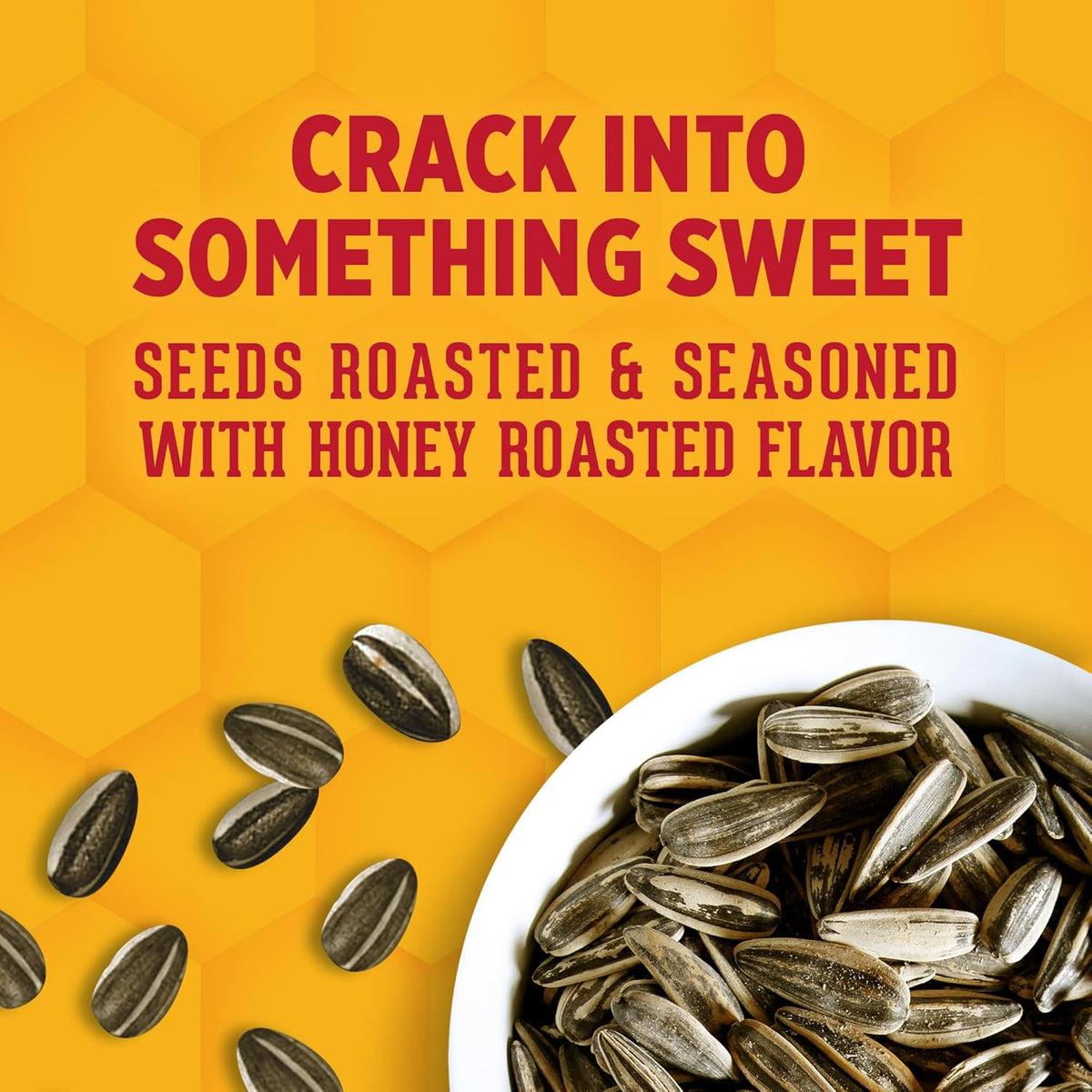 DAVID Jumbo Sunflower Seeds, Honey Roasted Flavor, 5.25 oz.