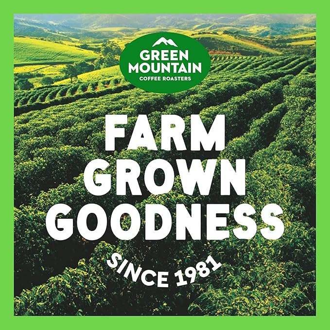 Green Mountain Coffee Dark Magic Decaf, Keurig Single Serve K-Cup Pods, Dark Roast Coffee, 60 Count, (6 Packs of 10)