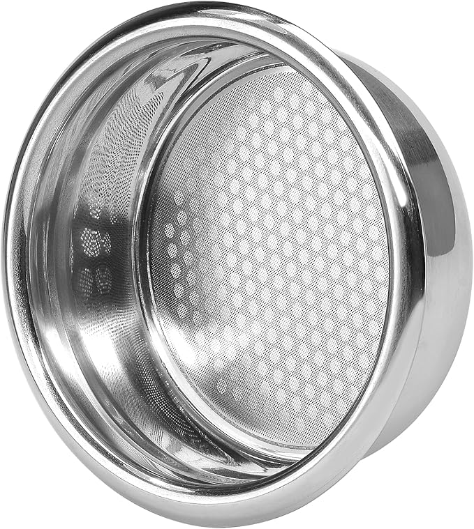 Normcore 58mm Precision High Extraction Basket, 18g Micro Sieve Filter Basket, Double Layer Portafilter Basket, 304 Stainless Steel, 0.8mm Thickness, Comes with a 58.5mm Puck Screen, 18 Gram