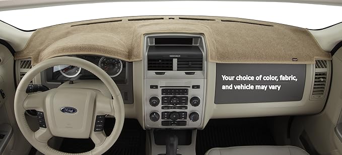 DashMat Original Dashboard Cover Suzuki Grand Vitara (Premium Carpet, Beige)