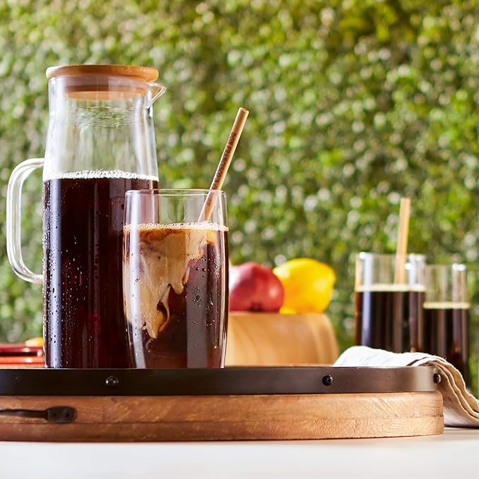 Don Francisco's Organic Cold Brew Coffee Pitcher Packs, 8 Count – Easy At-Home Prep – Smooth, Rich, Chocolate Notes – Medium-Dark Roast, 100% Arabica – Makes 4 Pitchers (24 Servings)