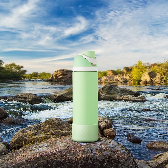Silicone Boot for Owala Water Bottle 24 oz 32 oz 40 oz, Anti-Slip Protective Sleeve for FreeSip/Twist/Flip Stainless Steel Water Bottles Accessories