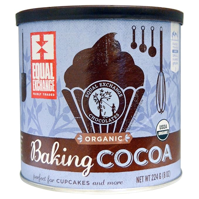 Equal Exchange, Organic Baking Cocoa, 8 oz (224 g)(PACK 1)