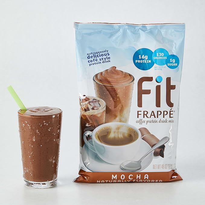 Big Train Fit FrappeMocha Protein Beverage Mix, 3 Pound (Pack of 1)