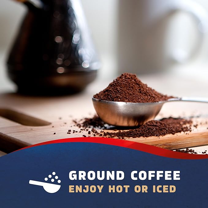 Seattle's Best Coffee Portside Blend Medium Roast Ground Coffee | 12 Ounce Bags,(Pack of 12)