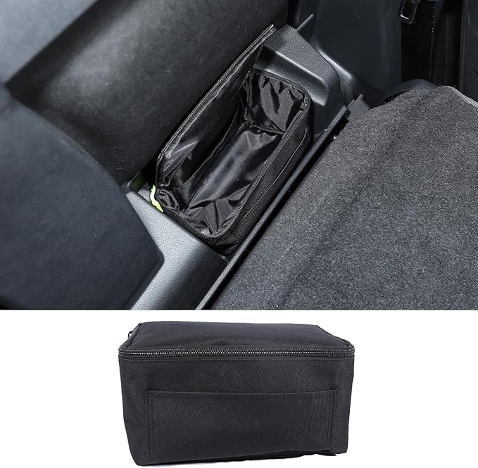 Under Seat Organizer Compatible with Toyota Tacoma 2024 2025 2026 Backseat Rear Under Seat Left Side Storage Bag Car Interior Organizer Accessories 1PCS
