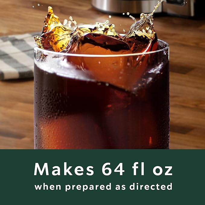 Starbucks Cold Brew Coffee Concentrate, Signature Black Iced Coffee, 32 fl oz