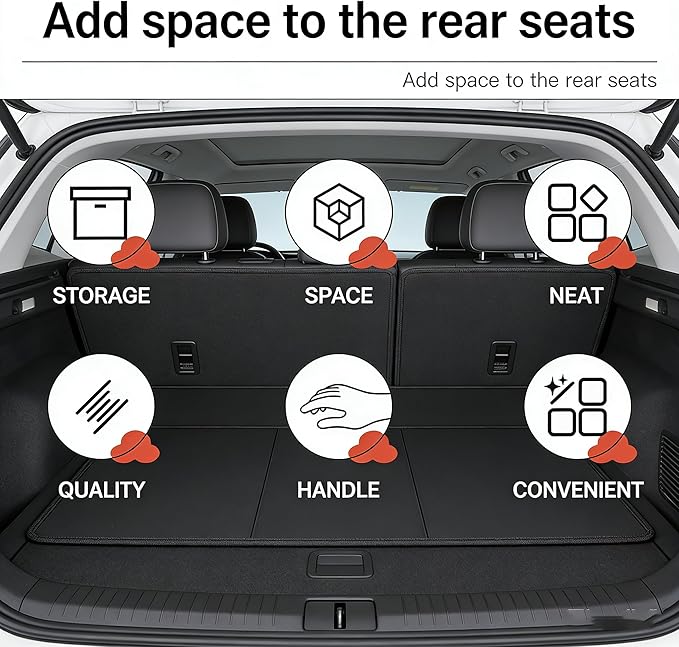 5-in-1 Car Backseat Organizer, 2026 Multifunctional Seat Back Storage Box with Cup Holder, Tissue Box, Phone Holder and 2 Hooks, Premium Leather Car Organizer for Tidy Car (Dark Brown-1Pc)