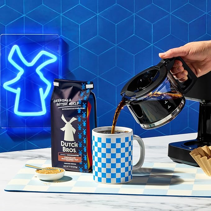 Dutch Bros® Chocolate Macadamia Nut Ground Flavored Coffee Inspired by Annihilator®, Bagged 11oz