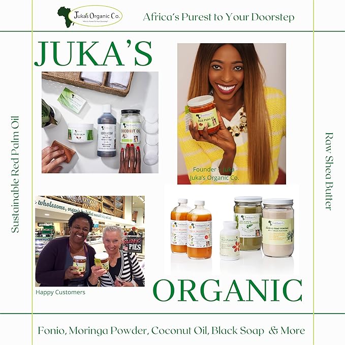 Cacao Powder By Juka's Organic Co. (Non-GMO, Gluten-Free, Unrefined, Authentic, All Natural From West Africa) 16oz (16)