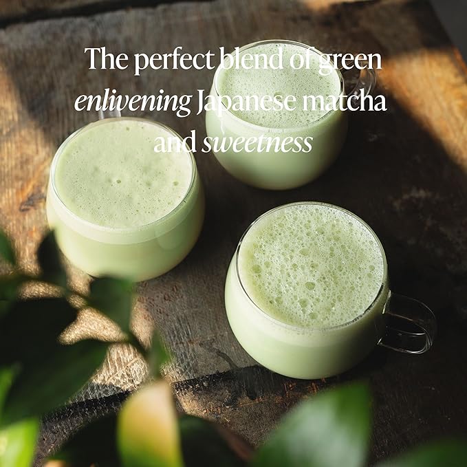 Rishi Tea Sweet Matcha - Organic Japanese Sweetened Green Tea Powder for Cafe-Quality Matcha Drinks, Hot or Iced - 4.4 Ounces (Pack of 1)
