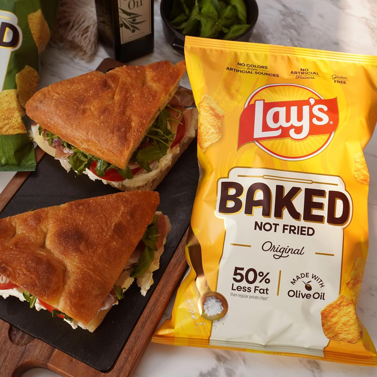 Frito-Lay Baked & Popped Mix Variety Pack, (Pack of 40)