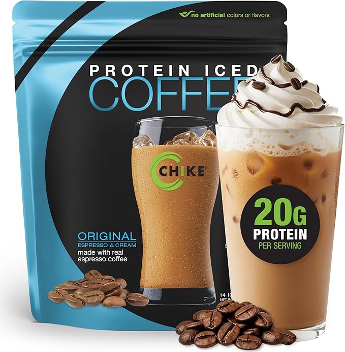 Chike High Protein Iced Coffee, Original, 14 Servings (15.1 Ounce)