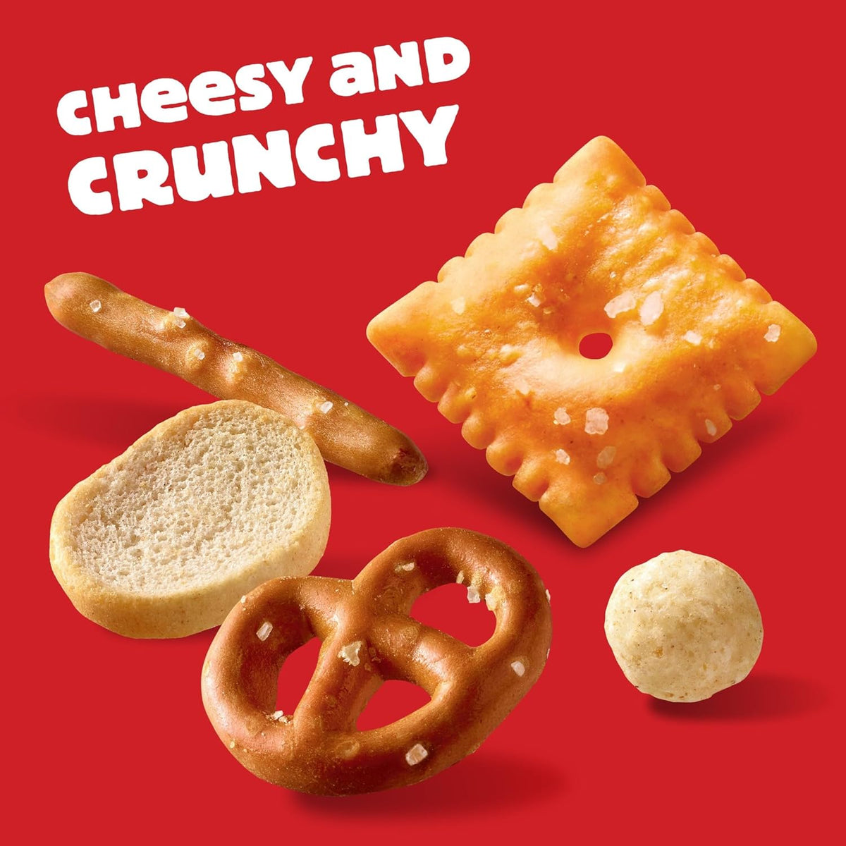 Cheez-It Snack Mix, Office and Kids Snacks, Classic, 9oz Box (12 Packs)