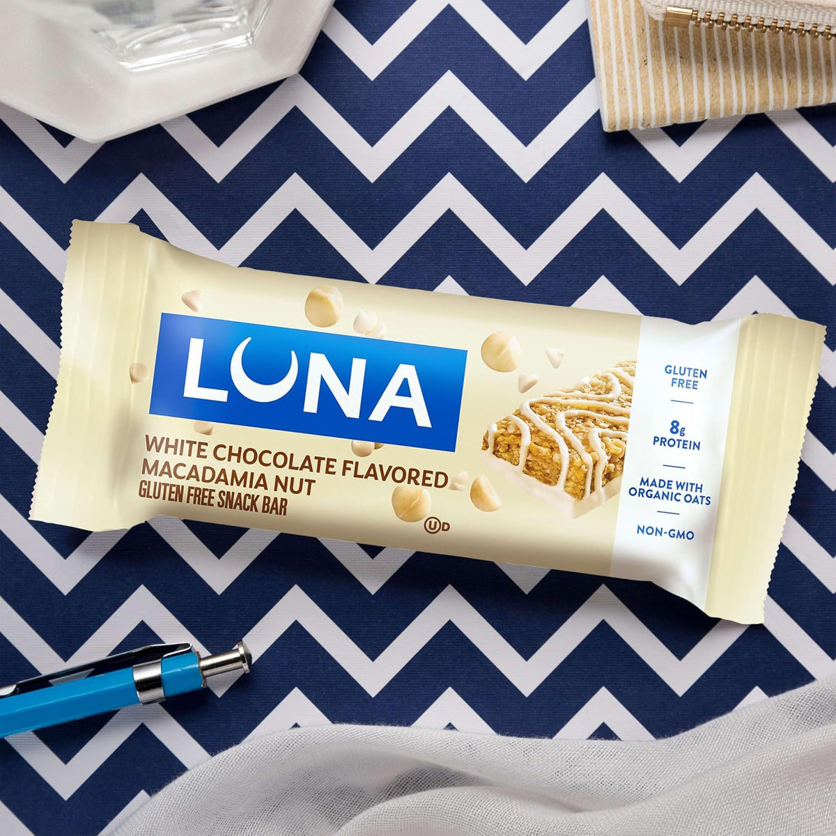 Clif, Bar Luna White Chocolate Macadamia 15 Count, 25.35 Ounce