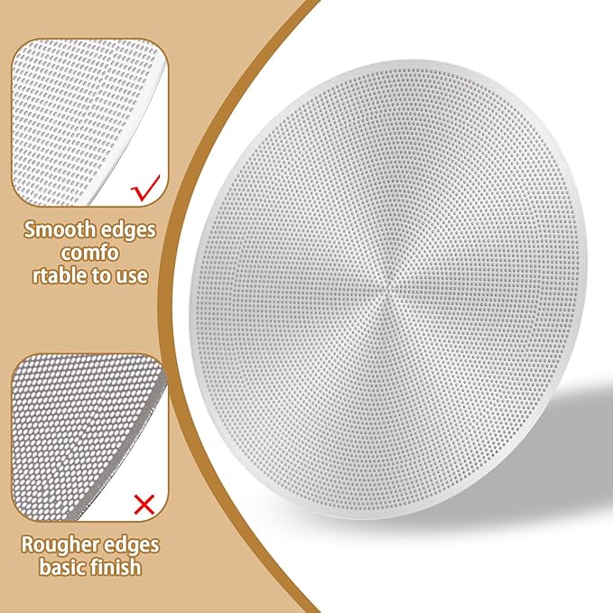 Puck Screen Compatible with Ninja Luxe Cafe, 3 Pack Espresso Puck Screens, Durable Stainless Steel Coffee Filter Screen, with Smooth Edges, Ensures Even Extraction, for Portafilter Filter Basket