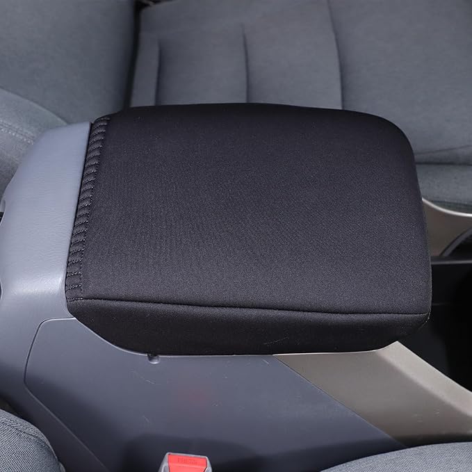 Armrest Box Cover Center Console Pad Compatible with Honda Pilot 2003-2008 Cloth Auto Armrest Cover, Comfortable, Breathable, Waterproof Car Center Console Armrest Cushion