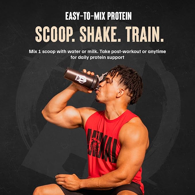 Animal 100% Whey Protein Powder – Whey Blend for Pre Workout or Post Workout, Recovery, Anytime Low Sugar Protein Boost Meal Replacement with BCAA Branched Chain Amino Acids – Cookies & Cream, 4 lb