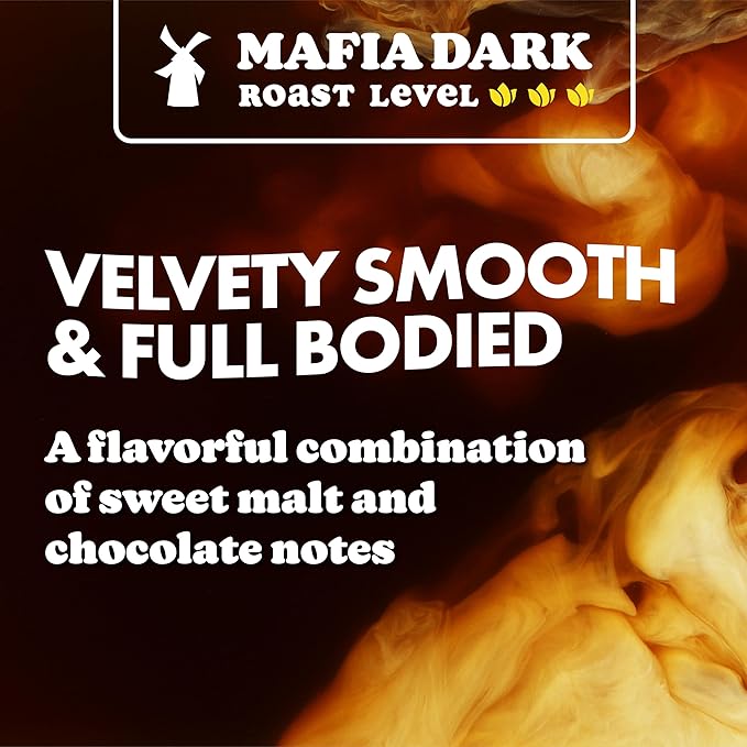 Dutch Bros® Mafia Dark Roast, Ground Coffee, Bagged 11oz (Pack of 2)