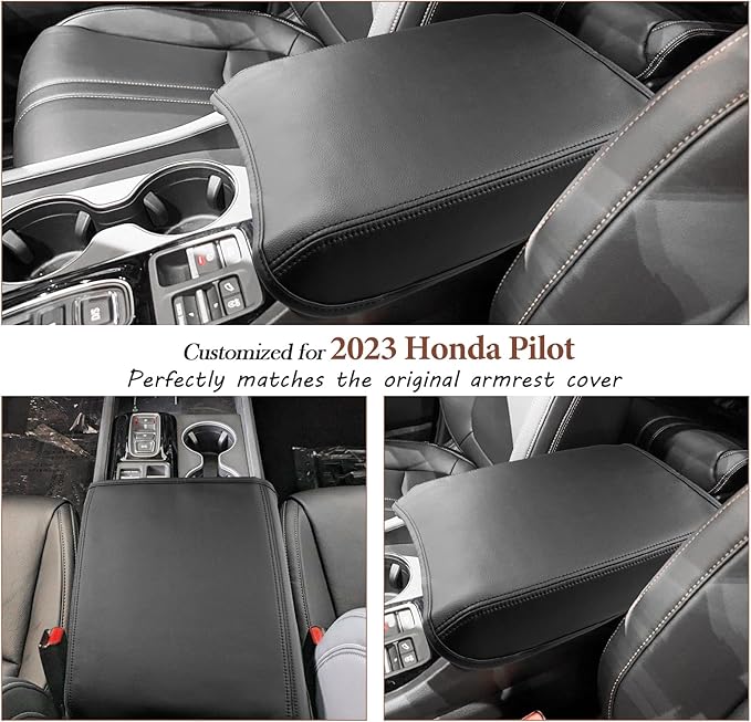SKTU for 2023 2024 2025 2026 Honda Pilot Armrest Cover for 2024 2025 2026 Honda Passport Center Console Cover 2023-2025 2026 Pilot Accessories 2025 2026 Passport Accessories Center Console Cushion