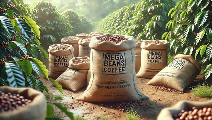 Unroasted Green Coffee Beans, Mega Beans Coffee, Specialty Grade Green Coffee Beans. (3 LB, Colombia Supremo 3 Lb)