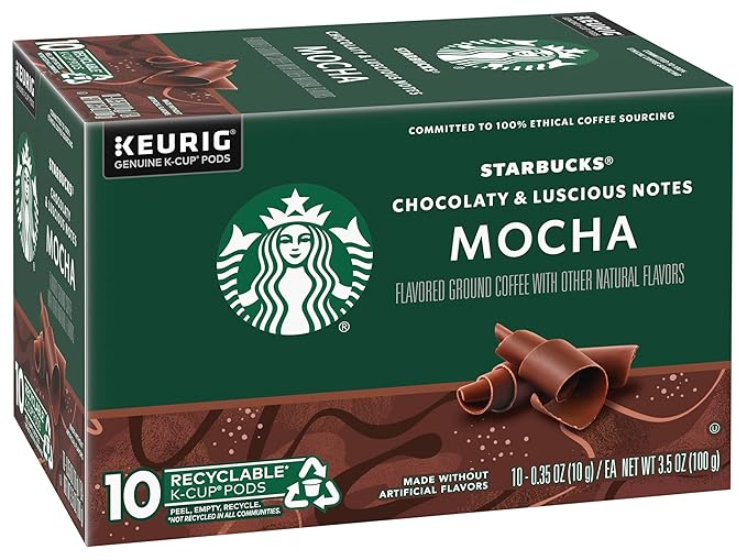 Starbucks K-Cup Mocha (Pack of 2)