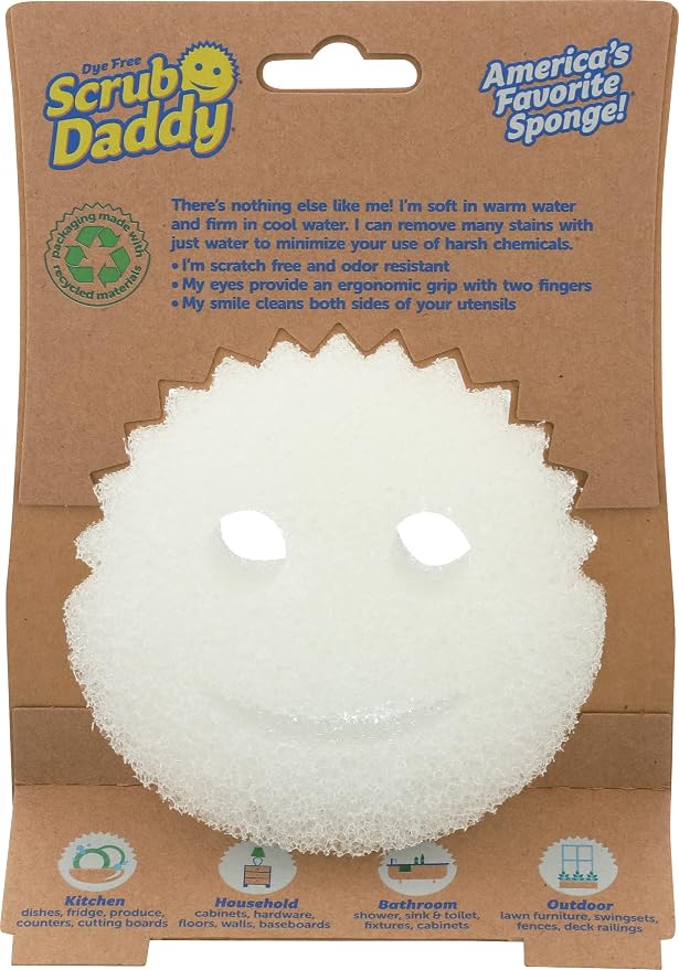 Scrub Daddy, Scrub Daddy Dye Free, 1 Count