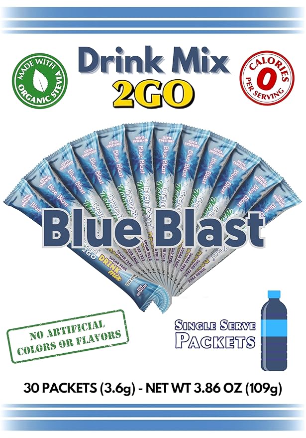 Drink Mix - 2GO (All NATURAL Blue Blast)