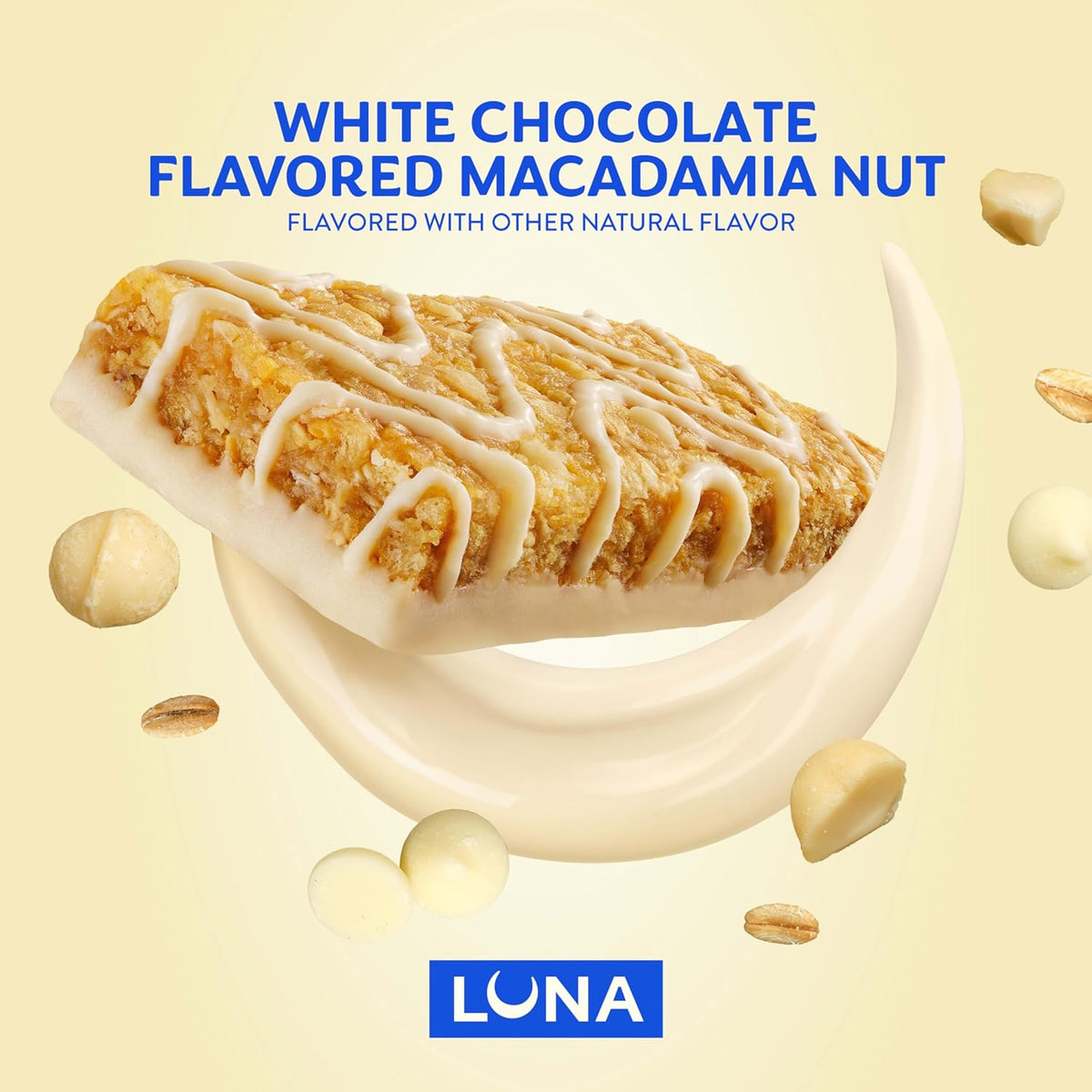 Clif, Bar Luna White Chocolate Macadamia 15 Count, 25.35 Ounce