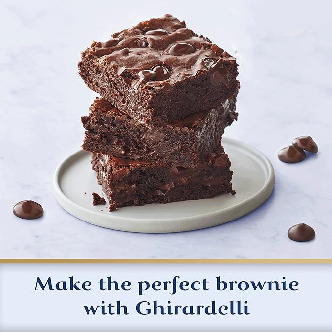 GHIRARDELLI Premium Baking Cocoa 100% Cocoa Dutch Process Unsweetened Cocoa Powder - 8 oz. (227g), 6 bags