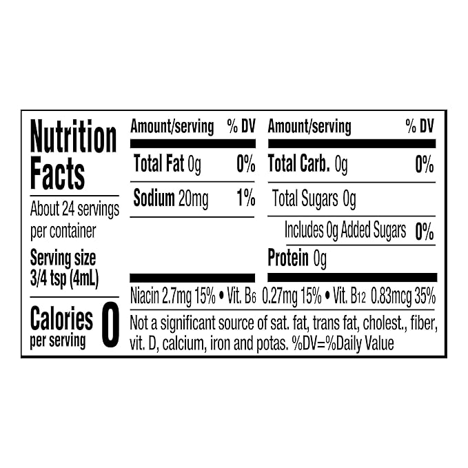 MiO Energy Acai Berry Storm Naturally Flavored with other natural flavors Liquid Water Enhancer Drink Mix with Caffeine & B Vitamins with 2X More (3.24 fl. oz. Bottle) (Pack of 4)