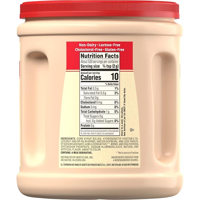 COFFEE MATE The Original Powder Coffee Creamer 35.3 Oz. Canister Non-dairy, Lactose Free, Gluten Free Creamer (Pack of 3)